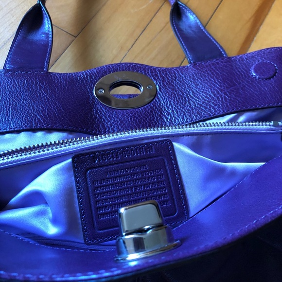 Coach authentique Purple bag - Picture 3 of 6